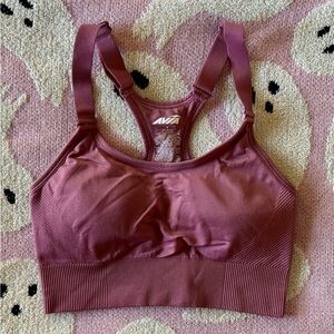 Avia - Dusty Maroon Sports Bra